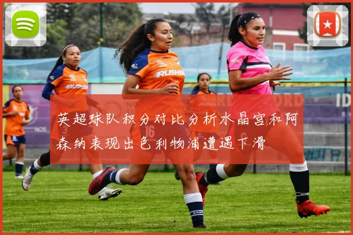 英超球队积分对比分析水晶宫和阿森纳表现出色利物浦遭遇下滑