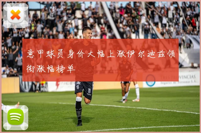 意甲球员身价大幅上涨伊尔迪兹领衔涨幅榜单
